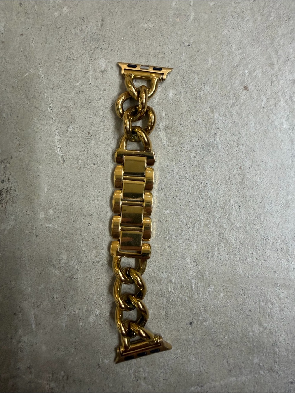 Gold Chain Link Apple Watch Band
